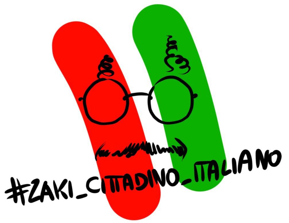 marinellazetti's tweet photo. #ZAKI_cittadino_italiano #facciamorete https://t.co/Ypeq3Ai4Pw