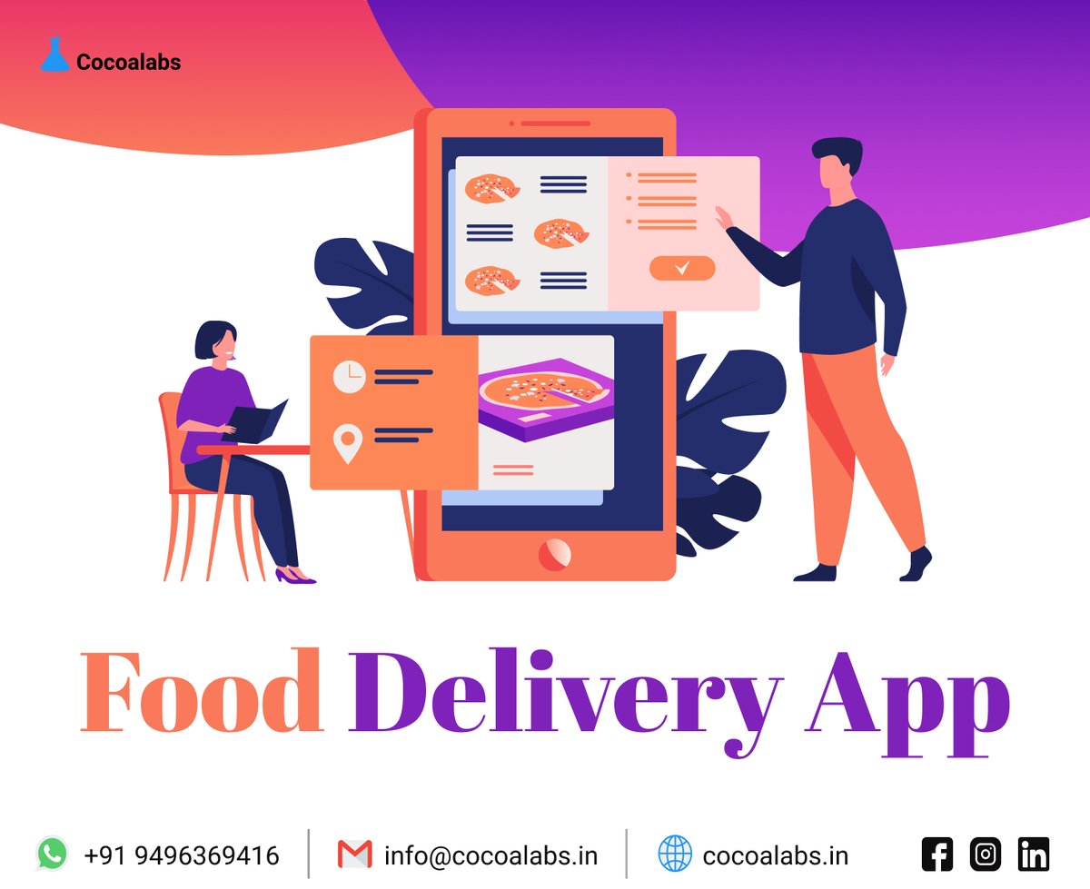 Cocoalabs India (@cocoalabsindiak) on Twitter photo Online Food Delivery App
Contact Us
📞 : +91 9496 369 416
📧 : info@cocoalabs.in
#onlinefood #webdevelopment #webdesign #digitalmarketing #websitedesign #marketing #graphicdesign #socialmediamarketing #business #marketingdigital #branding #onlinemarketing #food #cocoalabsindia Online Food Delivery App
Contact Us
📞 : +91 9496 369 416
📧 : info@cocoalabs.in
#onlinefood #webdevelopment #webdesign #digitalmarketing #websitedesign #marketing #graphicdesign #socialmediamarketing #business #marketingdigital #branding #onlinemarketing #food #cocoalabsindia