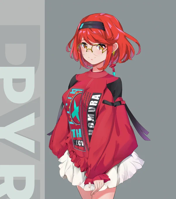 over size?
#ゼノブレイド2 
#ホムラ 