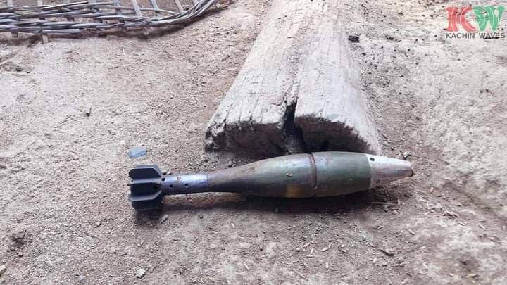 HsuChiKo1's tweet photo. Tw // graphic content
Momauk,Kachin:Terrorists used heavy artillery against unarmed civilians in Momauk at Apr12 resulted the DEATH of 83 y.o grandma in the photo &amp; 2 more civilians. Unexploded projectiles are spotted in Neighborhood. #WhatsHappeningInMyanmar #Apr13Coup https://t.co/81UIzIgadd