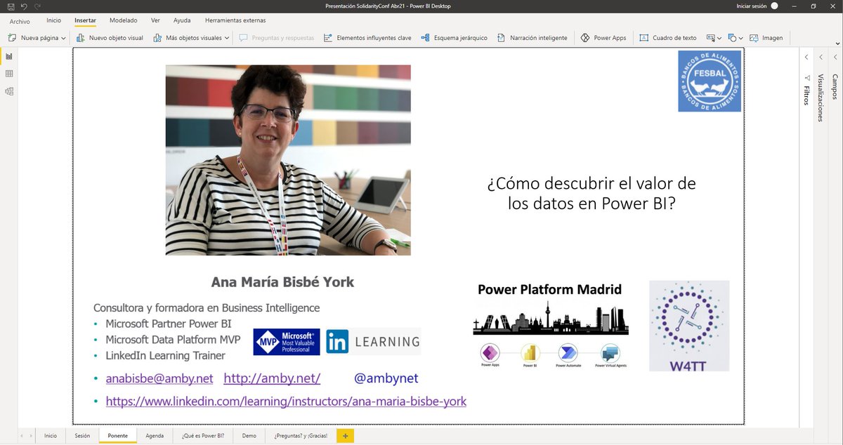 Ana María Bisbé York #PowerBIWomen tweet media