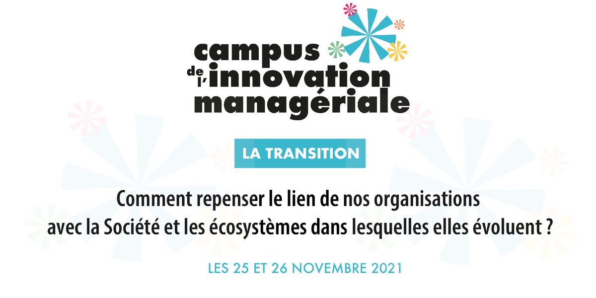 [24h du CIM]

La transition sera le thème au coeur des 24 heures du CIM organisées par l’ISD en 2021.

Les 25 et 26 novembre, soyez connectés  !
➡️ bit.ly/3fV4sPh

#CampusIm #CIM21 #management #innovation #transition
