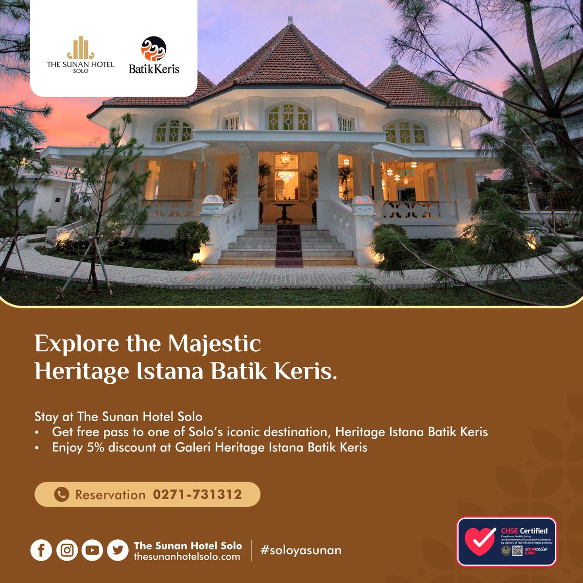 The Sunan Hotel Solo tweet media