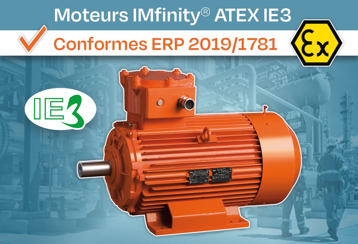 Leroy_Somer's tweet image. Evolution du règlement sur l’ #Ecoconception - Compte à rebours Juillet 2021. Nos gammes de #MoteursElectriques #IMfinity #Atex #IE3 répondent aux exigences de la #directiveERP 2019/1781.
#Nidec #LeroySomer #EfficactiteEnergetique #EconomiedEnergie #Conformite #securite
