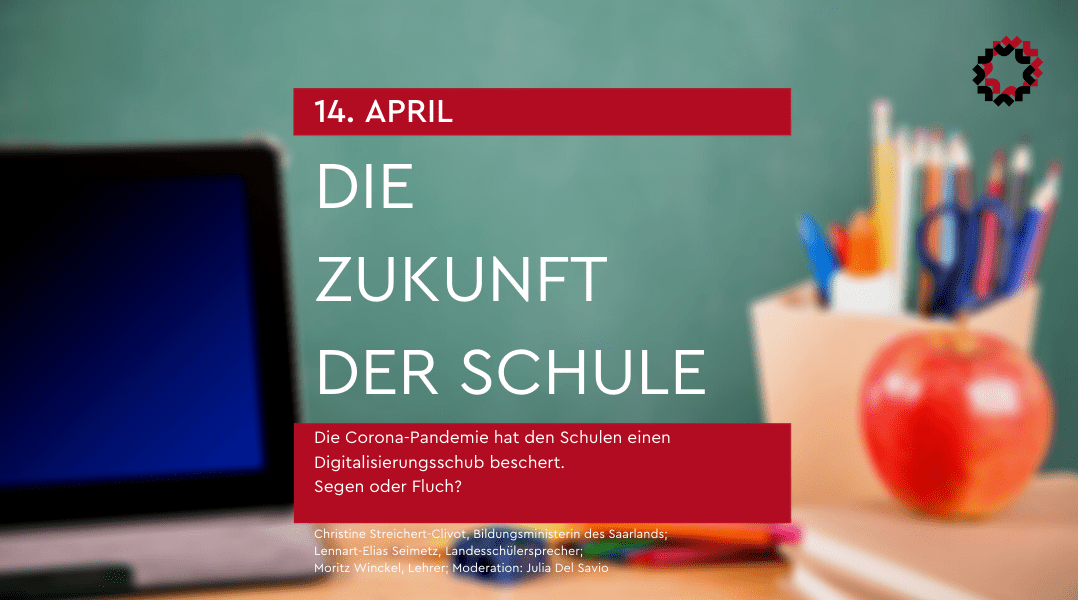 Wir sprechen über die Zukunft der #Schule im #Saarland mit Ministerin @ChristineClivot @MBK_Saar  unionstiftung.de/zukunft-der-sc…