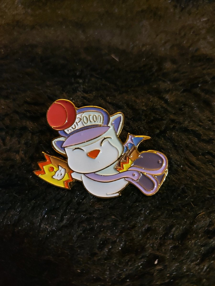 and rounding it off with the pin i picked up from @/KupoConEN  kupo con was a lot of fun, i hope they come back to vancouver