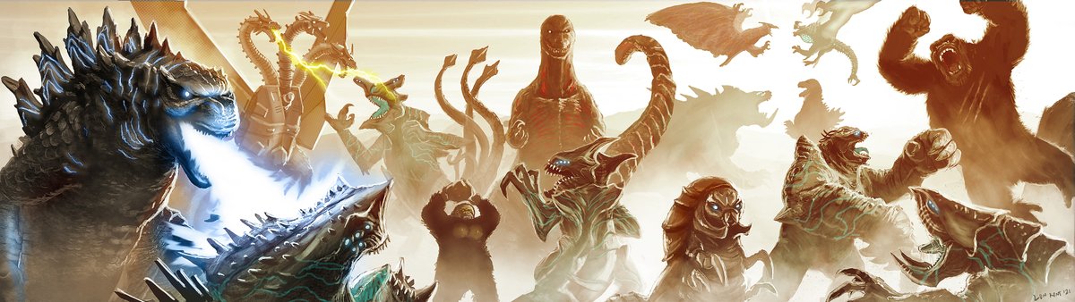 letswritepod's tweet image. 🚨 Introducing 𝐀𝐆𝐄 𝐎𝐅 𝐌𝐎𝐍𝐒𝐓𝐄𝐑𝐒 🚨

Our biggest project yet is a crossover between the PACIFIC RIM &amp;amp; MONSTERVERSE movies! Releasing today: 

☑️ Story Treatment
☑️ Movie Posters
☑️ Original Music
☑️ Concept Art
☑️ Sizzle Reel

See it all here: bit.ly/ageofmonsterslw