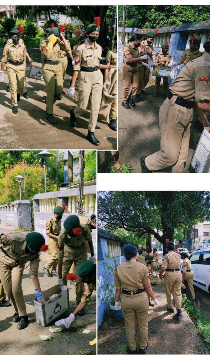 KidilamK's tweet photo. #NationalCadetCorps
#NCCagainstplastic 
5 Ker Girls BN NCC had organised plog run at Pala to commemorate Jallianwala remembrance day and drive to educate the environment
#saynotoplastic 
@HQ_DG_NCC 
@KER_LAK_DTE 
@DefencePROTvm https://t.co/ordYKNaS4v