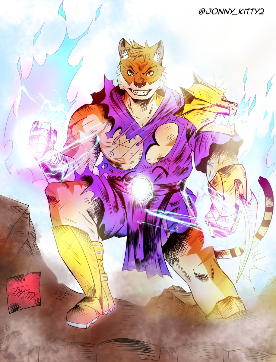 Jonny_Kitty2's tweet image. A special gift for @BearlyFeline .☺️