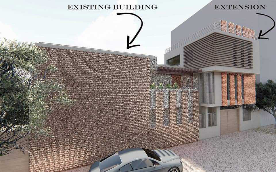 AEngineering1's tweet photo. المشروع عبارة عن اضافة شقة دوبلكس في الحوش الامامي لمنزل بالمعموره 

تفاصيل المشروع: 
 متطلبات العميل: اضافة شقة في الطابق الثاني، ولكن نتيجة لعدم تحمل المبنى لطابق اضافي تم استغلال مساحة الحوش الامامي بدون الغاء الزراعة وموقف السيارات https://t.co/I4yoYDE9SG
