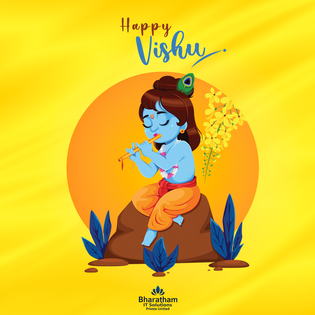 Happy Vishu from #BharathamITSolutions

#HappyVishu2021 #VishuCelebrations #Vishukani