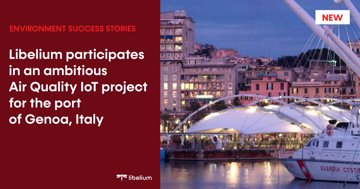Libelium (@libelium) on Twitter photo 🛳 Discover our last Success Story published on #LibeliumWorld
A complex and ambitious #IoTproject for #AirQuality in the city of Genoa has sprung up with Libelium Air Quality Solutions,
<a href="/allnet_italia/">Allnet.Italia</a> & <a href="/Axians_Italia/">Axians Italia</a>!
➡ Download it for free: mtr.cool/lgvfykuinj 🛳 Discover our last Success Story published on #LibeliumWorld
A complex and ambitious #IoTproject for #AirQuality in the city of Genoa has sprung up with Libelium Air Quality Solutions,
<a href="/allnet_italia/">Allnet.Italia</a> & <a href="/Axians_Italia/">Axians Italia</a>!
➡ Download it for free: mtr.cool/lgvfykuinj