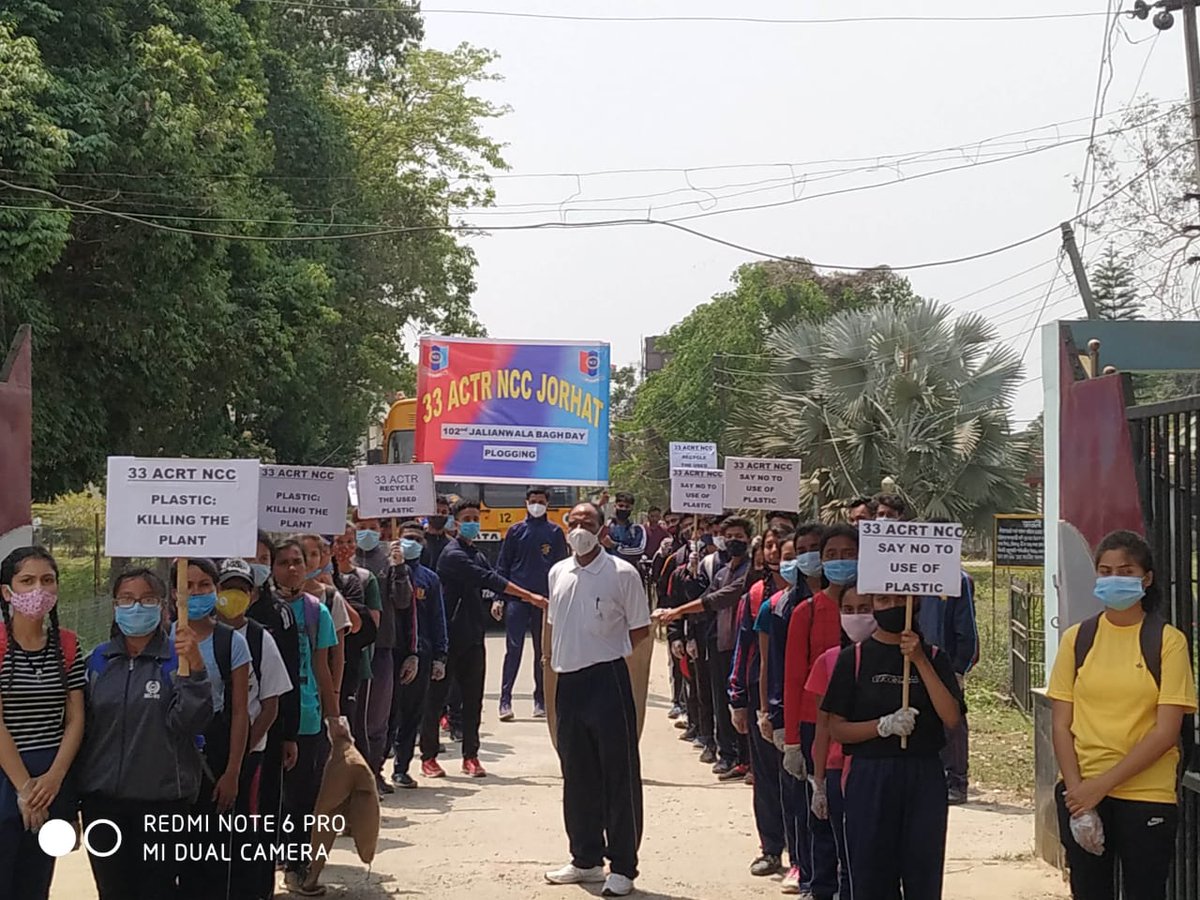 prodefgau's tweet photo. On the 102nd Anniversary of Jallianwala Bagh, NCC Gp Jorhat remembers and pay tributes to Martyrs and spread awareness amongst masses to generate Patriotism and National Pride.
#Nationsalutesheroes
@HQ_DG_NCC @nccner @SpokespersonMoD @mygovindia @MIB_India @mygovassam https://t.co/ACWgCusayA
