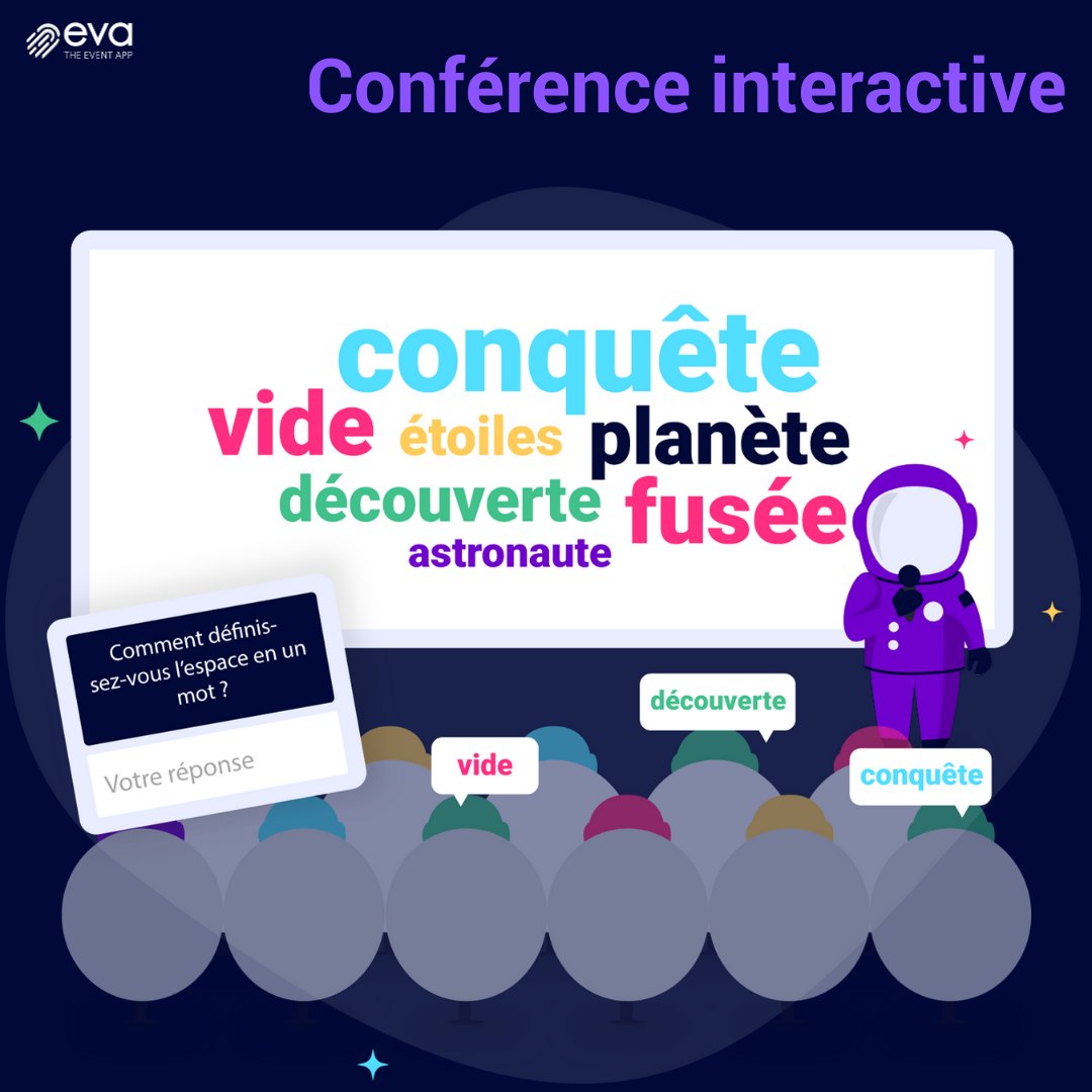 [EVA] De nouveaux arrivants débarquent prochainement sur notre site evapp.io 

Il semblerait qu'ils ont déjà pris le contrôle de la solution sans aucun problème ! Photo à l'appui ! 

#eventprofs #Livestream #webinar #webevent