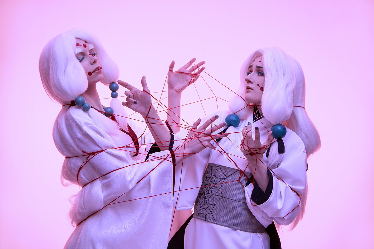 Demon Slayer: Kimetsu No Yaiba Spider Family Spider Demon Daughter Kumo oni  Ane Cosplay Costumes - Cosplayshow.com