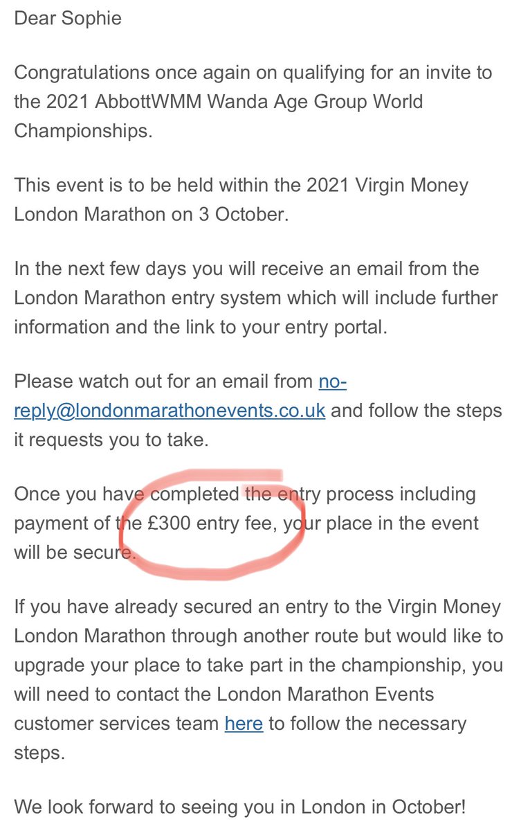 Sophie Raworth running… tweet media