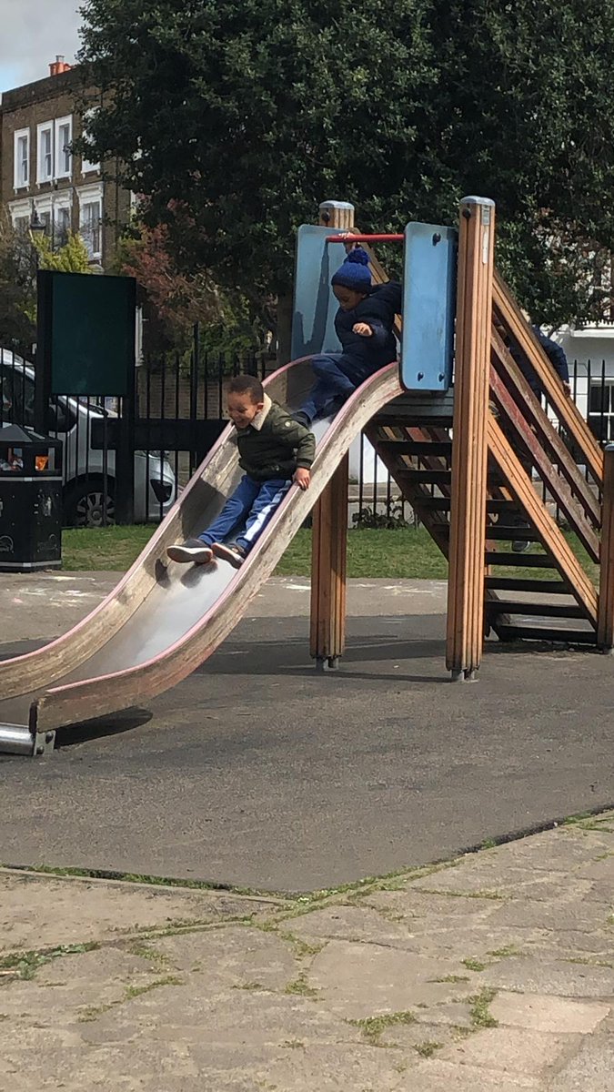 We started our Monday with a stretch and ended the day with outdoor activities at the playground #AutismSupport #EasterFoodandFun #playtime #exercise #funtime #HappinessSupport