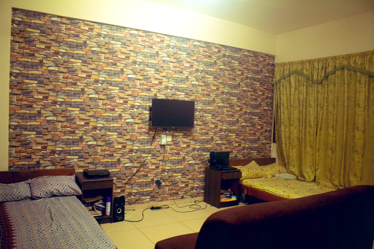 _asharp_designs's tweet photo. It’s your Wallpaper Guy. 3D Bricks Wallpaper Design . 
For Purchase Kindly Dm / Call : 0551319513 

Kindly Retweet, My Clients might be on your TL 

#WallpaperGuy 
#shattatuesdaymarket 
#interiordesigner 
#Ghana 
#Dumsor https://t.co/OFEx7G9OTs