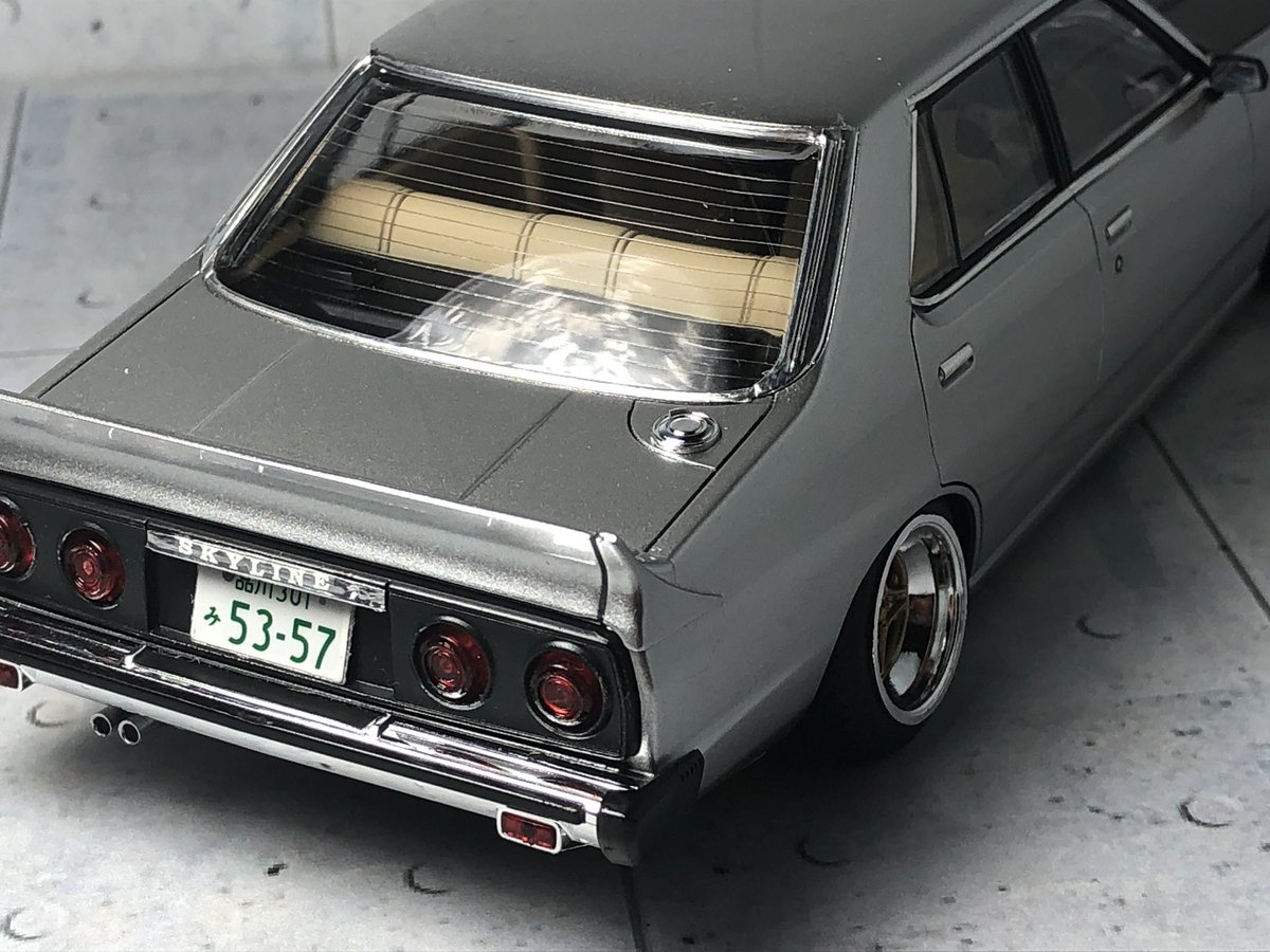 フジミ模型［スカイラインジャパン4ドア2000GT-E］完成しました