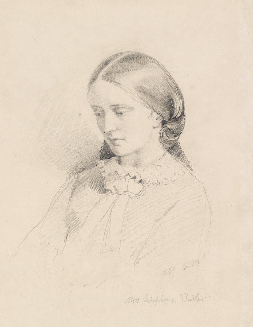 Feminist and social reformer Josephine Butler was born  #onthisday in 1828. Considered one of the first feminist activists in British history, she was born into a wealthy, Christian family with liberal values, and both of her parents were staunch abolitionists. (a thread )