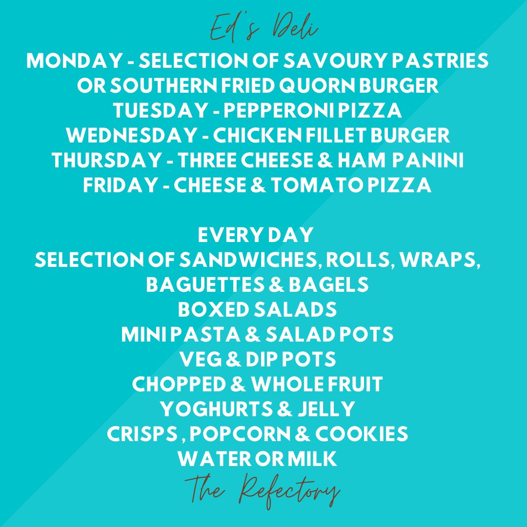 StEdwardsFood's tweet photo. This week’s menu highlights @StEdwardsColl @IndiesSodexo https://t.co/pSJmFO36lQ