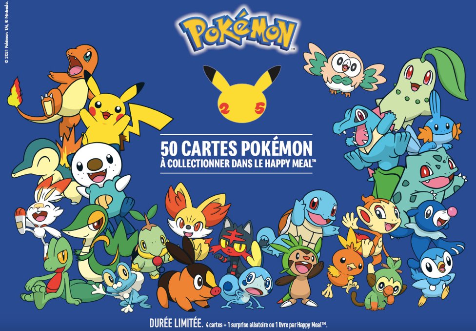Pokeguardian On Twitter The Mcdonald S Pokemon 25th Anniversary Happy Meal Promotion Has Been Officially Confirmed For France Starting From April 14 2021 Read More On Pokeguardian Https T Co Fd7zhgh42h Https T Co Tapbmk1d8y Twitter