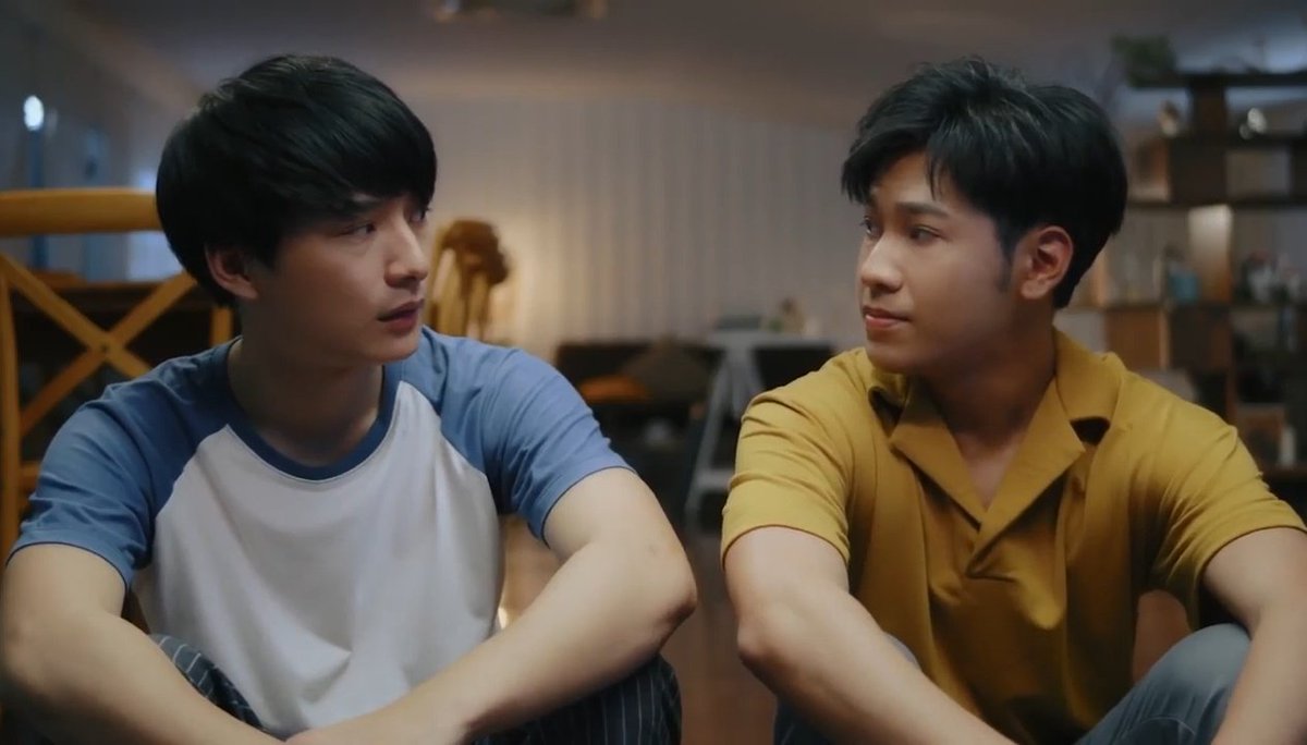 Krist and Singto, meanwhile, have known each other for nearly a decade, and they're phenomenally close as well. They spent years organically developing KongArt into a realistic and believable onscreen couple, and the few other projects they've done together are equally charming.