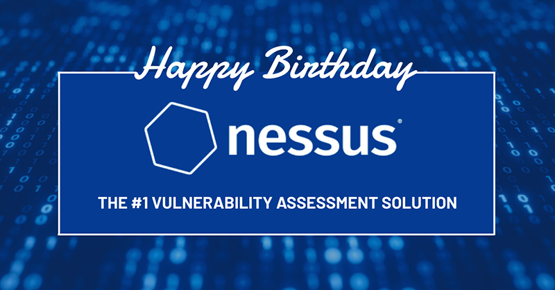 Wanwise's tweet image. #HappyBirthdayNessus @TenableSecurity
