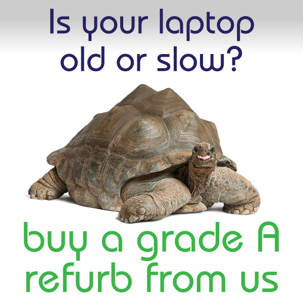 We have lots of refurbished laptops and PC's. Give us a call or drop us a message, we are always happy to help.
