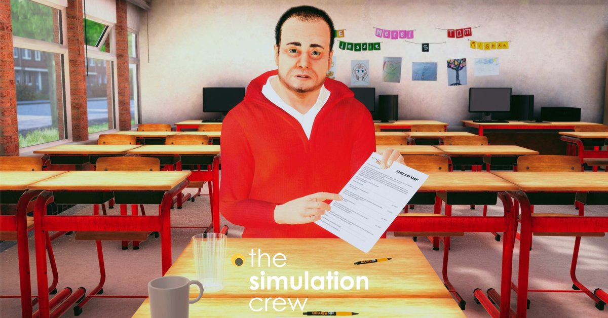 We have started with the 3rd VR-training about #lowliteracy! In this case, there is a young man who received a letter from a benefits agency, that he doesn't understand. Struggling with reading comprehension could also be an indication of low literacy.