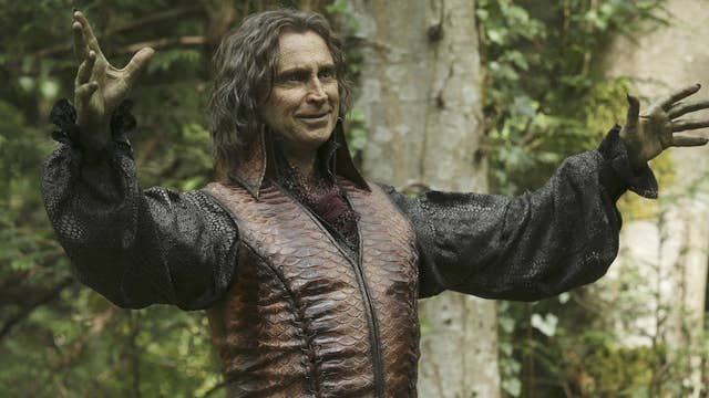 Rumplestiltskin from Once Upon a Time. My Personal Favourite. Rumplestiltskin. This is by far my favourite Show Villian. "magic, Comes with a Price" never forget that. I absolutely love him.