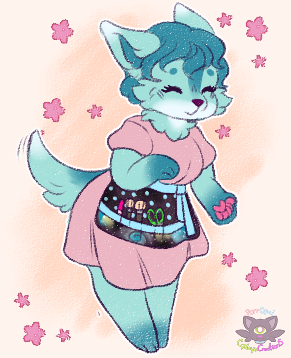 CrinkleKit's tweet photo. G'morning kiddos!✨
Let's get to know each other! 

I'm caretaker Comet, I'm the mascot/face of Crinkle Kit!
I'm a wolf that uses she/they pronouns.
I've traveled across the galaxy to make new friends and see their smiling faces!

Now your turn💕
Tell me something about you!☄️ https://t.co/UtIpxtZbXi