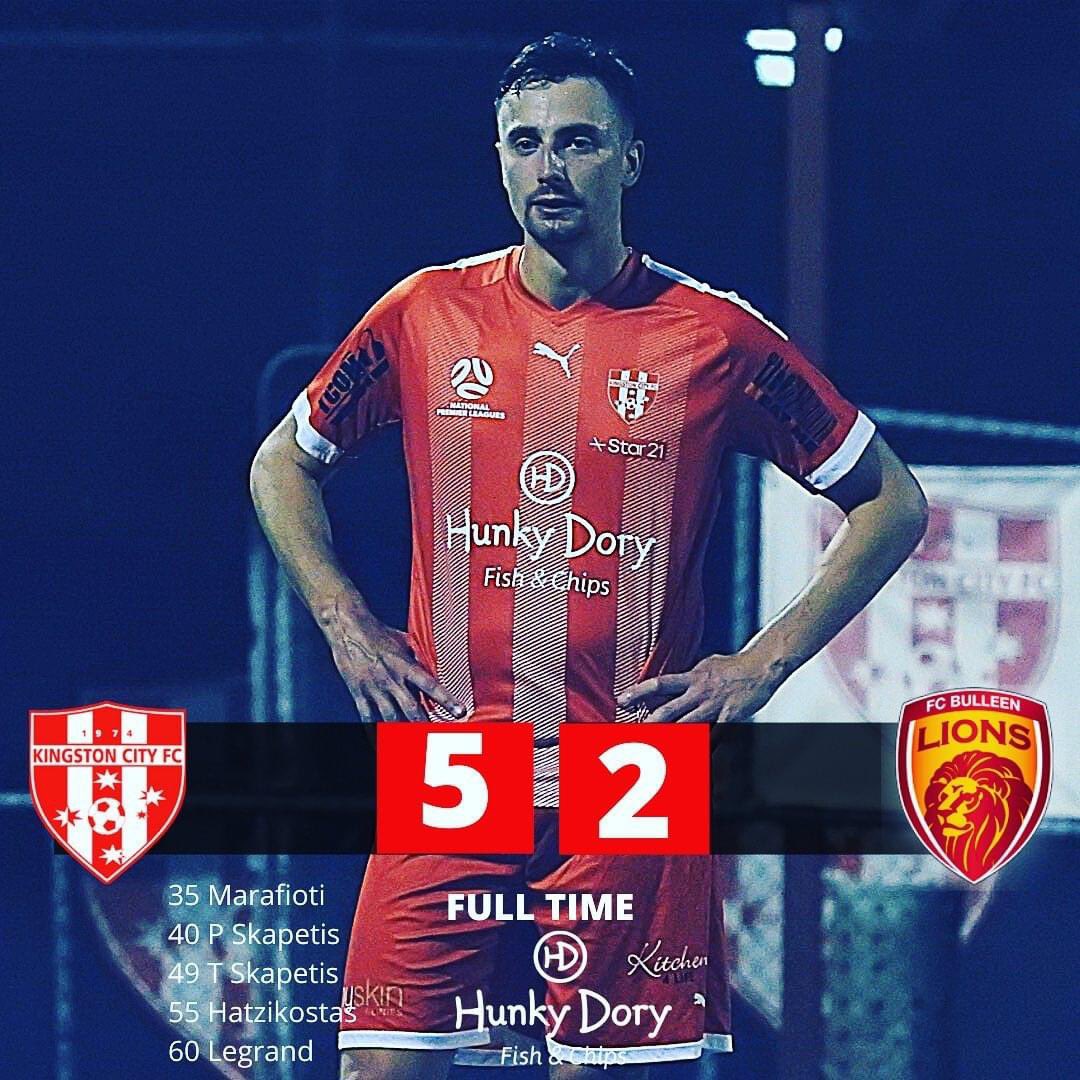 Plenty of goals in last night’s fixture against FC Bulleen Lions. 

Huge 5-2 Win. Well done boys 👏🏻

#KingstonOlé