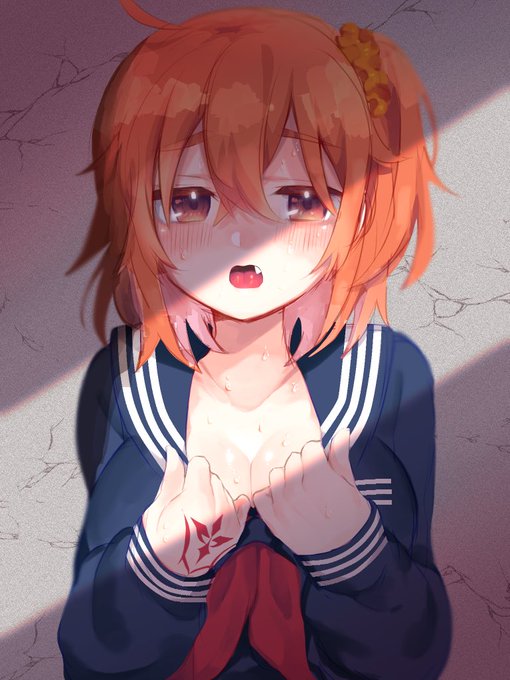 「うぅ………今日のレイシフト先、あついね……」なぐだ子 