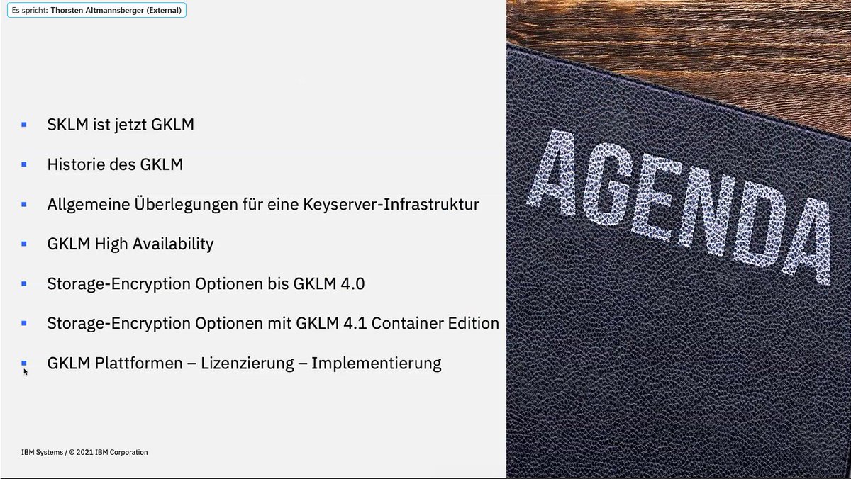 wauerochs's tweet photo. #GSESSMSD2021Spring
#GSE AK Storagemanagement (SSMSD)
Frühjahrs Guide 2021
by @GuideShareEurop @SeppWein
Gerd Becker
GKLM v4.1
DS8K, FICON, TS7700 #encryption
Thorsten Altmannsberger, #IBM
@IBMZ @IBMStorage
@wauerochs from @DATEV
as #DATEVBotschafter #DATEVambassador https://t.co/naConJh5xx