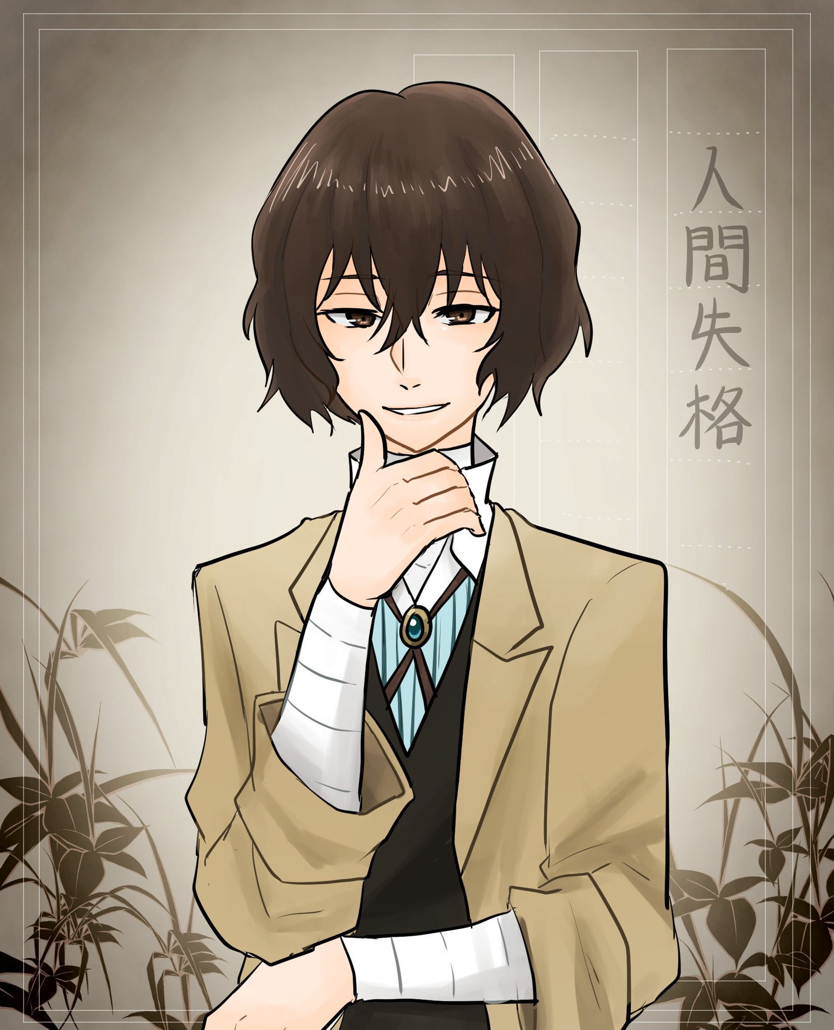 咲雨 Warau 文ストの太宰さん イラスト 文豪ストレイドッグス 太宰治 T Co Ryymtn31rv Twitter