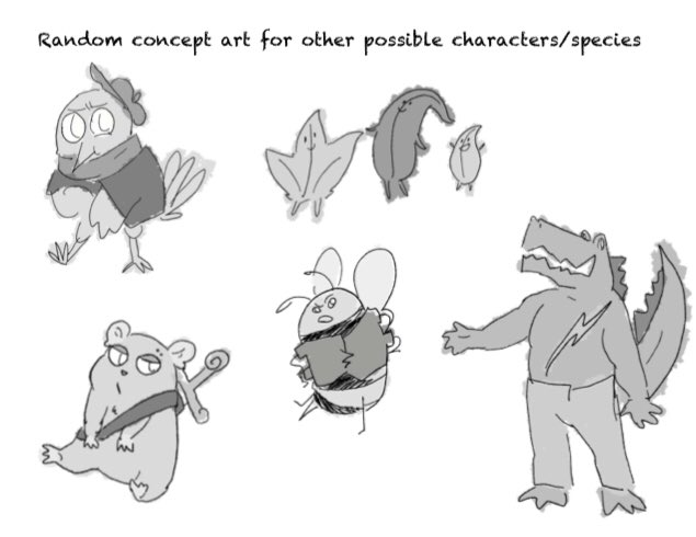 jenn0wow's tweet photo. Through #openanimation, I made a practice mini pitch Bible where I created not only concept art for characters, but also developed themes and episodes for a tv animated series! 
Link for full: https://t.co/PrxZ5URNWs https://t.co/U1o3A0QhNc