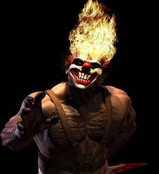 DailyMaskedCast's tweet photo. The Masked Guy of the Day is...
Needles Kane/Sweet Tooth from the Twisted Metal series! https://t.co/34fWcVfMjN