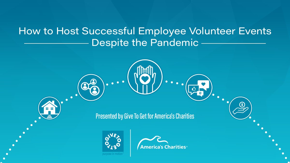 gv2gt's tweet photo. Employees still want to support their local #communities through volunteerism, &amp; yet, ever-changing public health protocols have forced many of these opportunities online. In this recorded webinar,  learn best practices to keep your group engaged. https://t.co/8kGNyND496 #purpose https://t.co/Gkb1YY9VPs