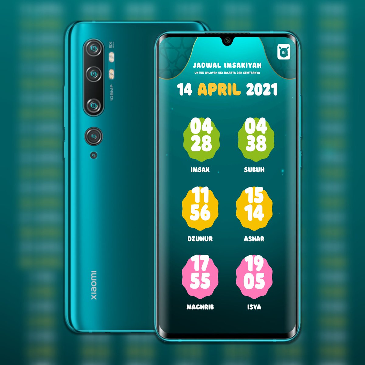 Jadwal imsakiyah hari ini.

Selamat menjalankan ibadah puasa yang kedua bro
Semoga lancar sebulan full, amin!.
<a href="/xiaomigeek/">xg</a>
<a href="/XiaomiIndonesia/">Xiaomi Indonesia</a>
<a href="/ID_MiCommunity/">Mi Community Indonesia</a>
#Ramadhan