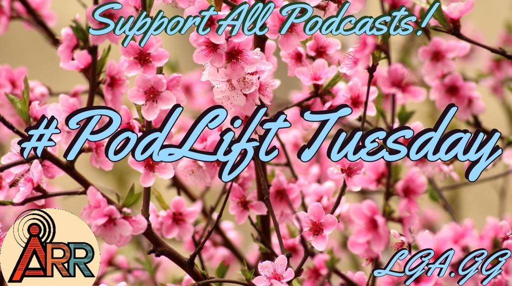 It's #PodLift Tuesday again!! Let's get those pods out there! Share your show, tag your friends and retweet!!!

Also don't miss the hangout with <a href="/PodNationPods/">PodNation</a> this weekend! Saturday 930am 
us02web.zoom.us/j/89085749433?…

#ARRadio #LGAcast #podcast #podcasting #theaPODalypse #PodNation