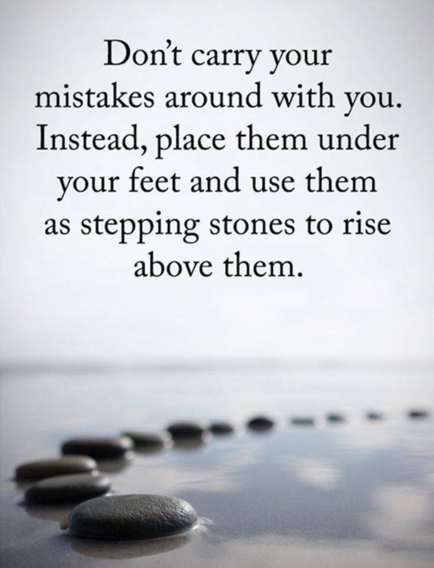 DanicaDreamer's tweet image. Yes! Mistakes are stepping stones to growth and development. Learn from your mistakes. Happy Tuesday! #tuesdaytip #mistakesarelessons #learnfromthem #growthroughwhatyougothrough #steppingstones #riseabove #keepgoing #dontgiveup #danicadreamer