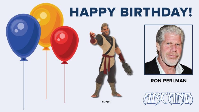 Wishing Ron Perlman a very happy birthday
Can’t wait for audiences to see you as #Kunyi in #HeroesOfTheGoldenMasks

@perlmutations #heroesofthegoldenmask #hgm #arcanastudio #featuredvoice #vancouvernorth #comingsoon