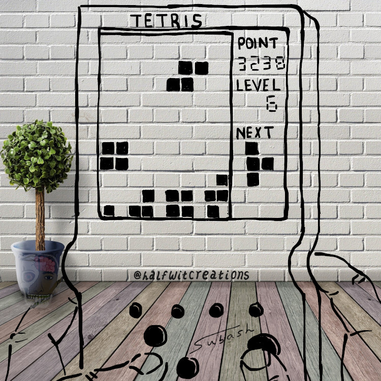 halfwitcreation's tweet photo. ' Brick game ' - art by @halfwitcreation #gamedev #Artist #halfwitcreations #artwork #digitalart #artistasocial #pixelart #Tetris #drawing #gamer #gamerboy #doodle #illustrationartists #illustration #dailyart #pixabay #lovegames #wallpaper #wall #myart #creativity #arte #artista https://t.co/rgGSJ8fcCQ
