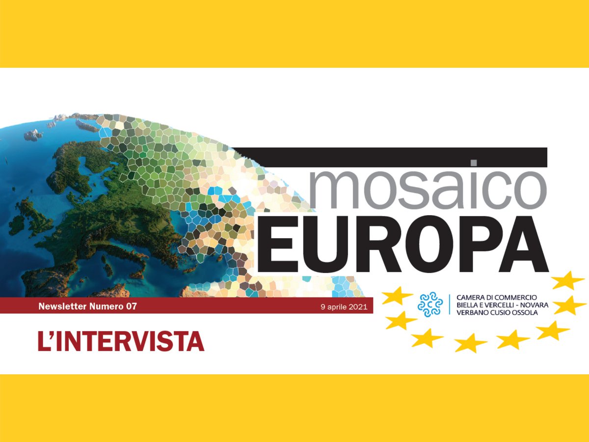 Disponibile online il nuovo numero della newsletter quindicinale #MosaicoEuropa di #UnioncamereEuropa - Leggila qui: bit.ly/3mFpkLD