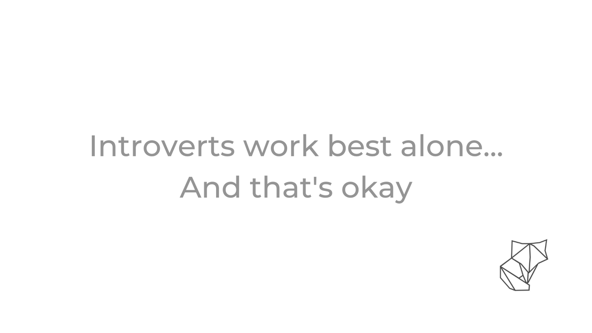 We're lead to believe that 'group work' and 'brainstorming' is the key to success.

It's not.

Trust yourself. 

If you need to work alone to get your project right, do it.