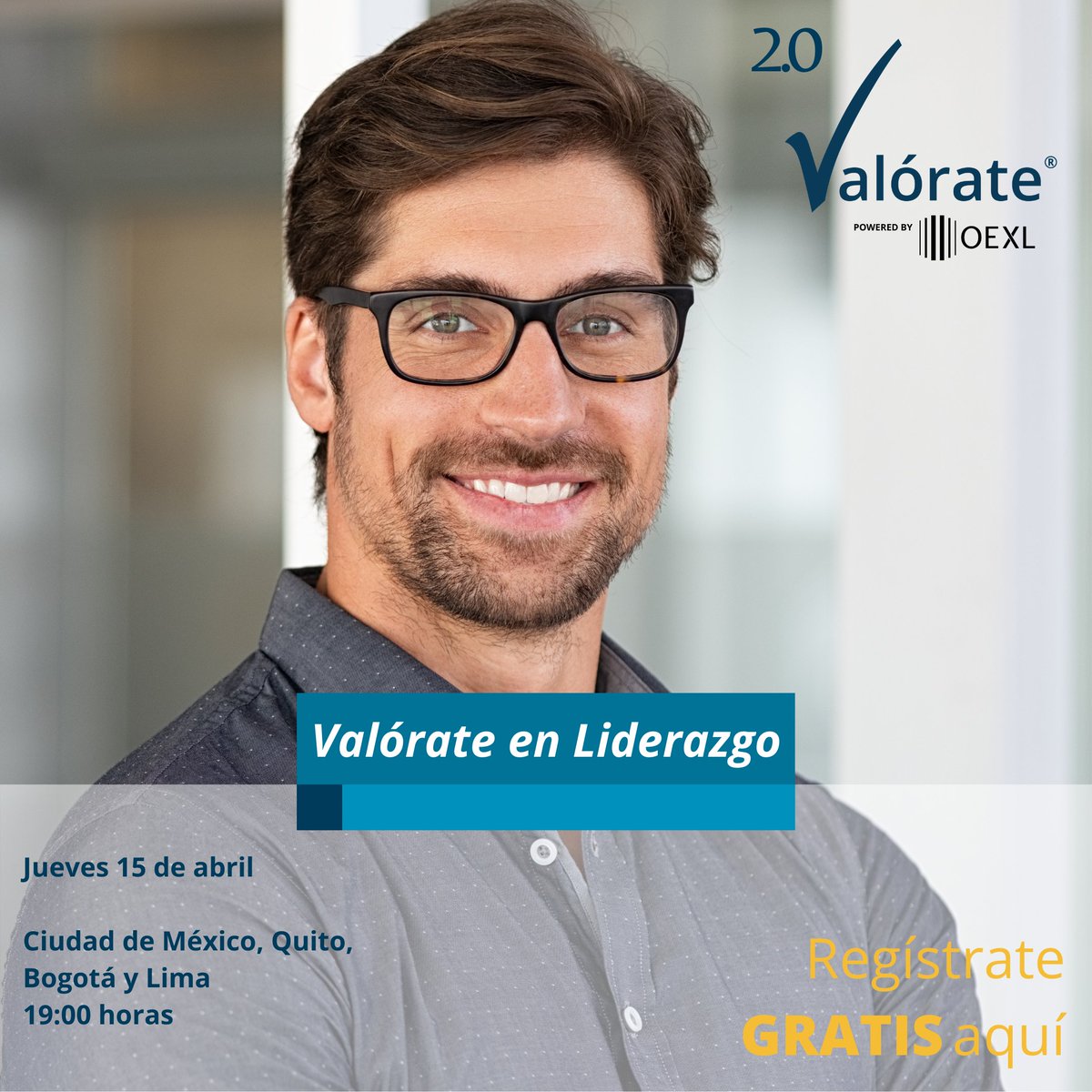 OEXL25's tweet photo. La clave del liderazgo es la influencia, de ahí la importancia de tener una idea precisa de cómo surge, así como de los elementos que mejoran su ejercicio.💡
Es totalmente GRATIS 
¡Inscríbete aquí mismo!
https://t.co/66WPQuRO1R
🗓️ Jueves 15 de abril, 19:00 hrs. CDMX https://t.co/xctSqafPBE