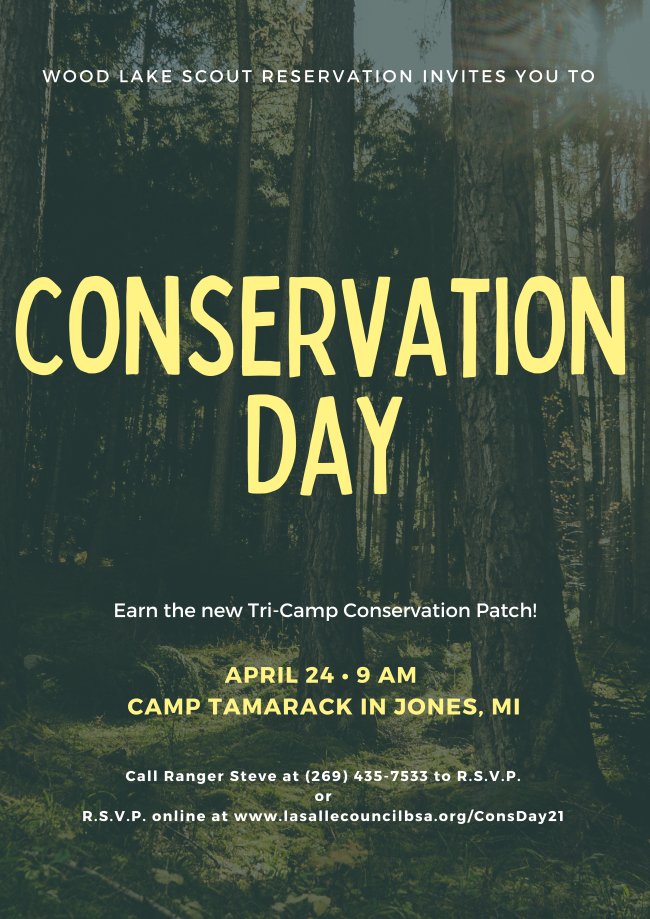 Conservation Day at Camp Tamarack conta.cc/3wQHe2M