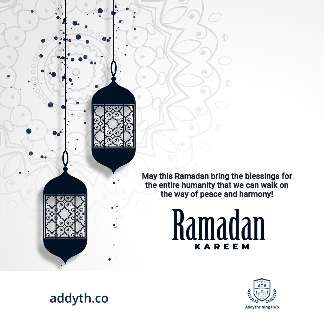 addytraininghub's tweet photo. May this festivity push peace to transcend the earth, let light brighten up the world and grow hope to every Muslim’s heart. 

Happy Ramadan 2021!

#addyth #addytraininghub #ramadan #ramadankareem #ramadanmubarak #ramadan2021 #tuesdaymotivation #tuesdayvibes https://t.co/Ai3N2gp5Bu