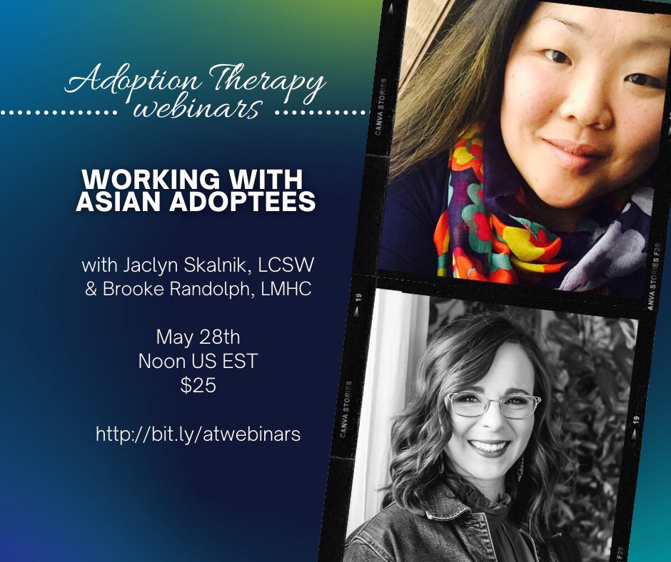 BRandolphLMHC's tweet photo. Iam looking forward to this conversation with Jaclyn Skalnik. Now is a time when all therapists need to be increasing their cultural competency in working with Asian clients. I hope you will join us or sign up for the replay! https://t.co/oCpjw20ipH